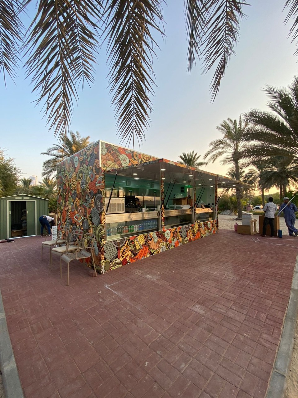 Food Cafe at Mamzar Beach Dubai