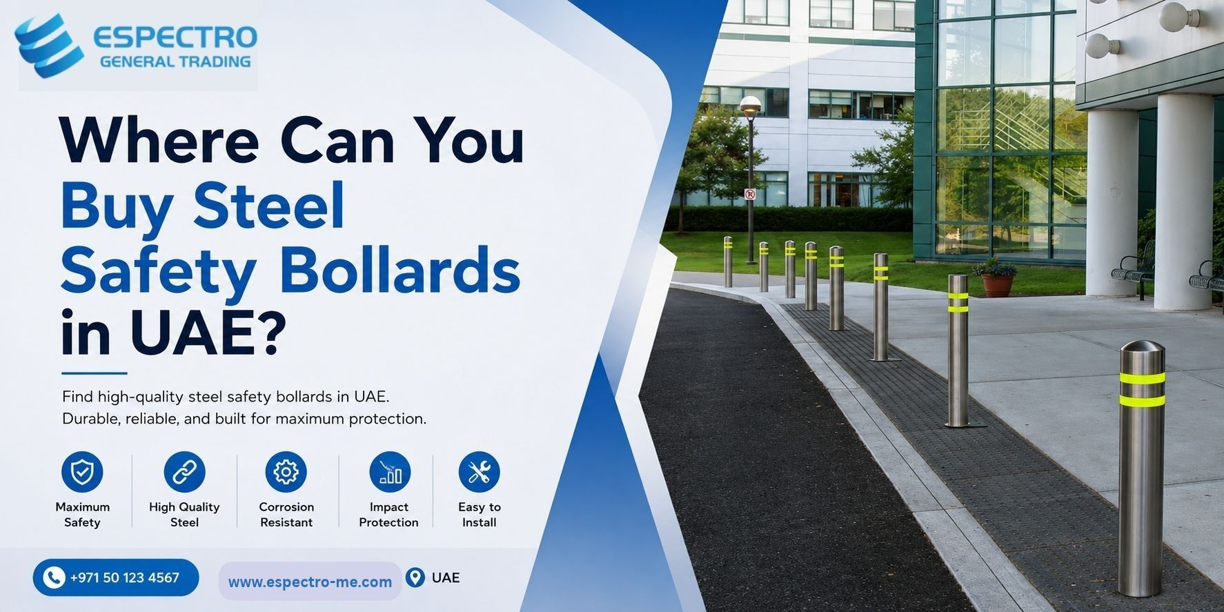 Where Can You Buy Steel Safety Bollards in UAE?
