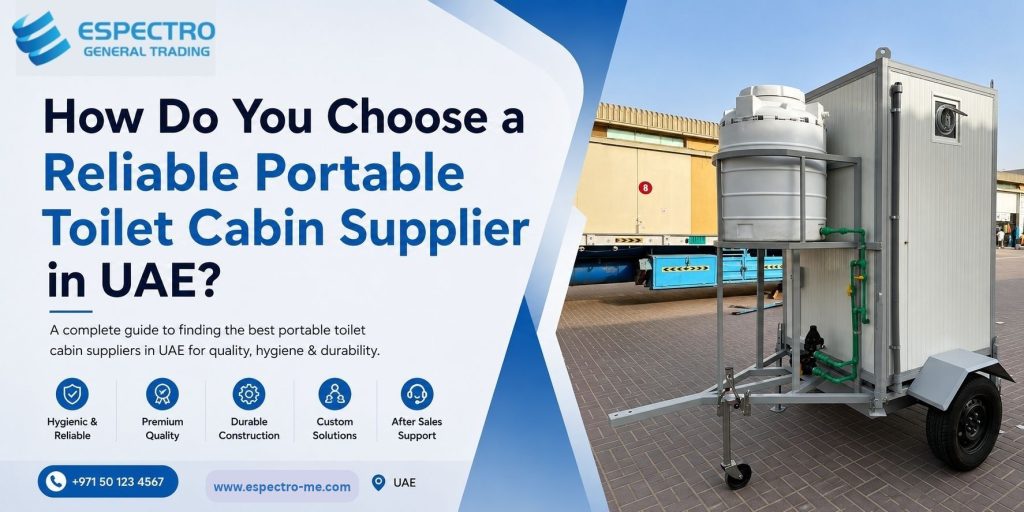 How Do You Choose a Reliable Portable Toilet Cabin Supplier in UAE?